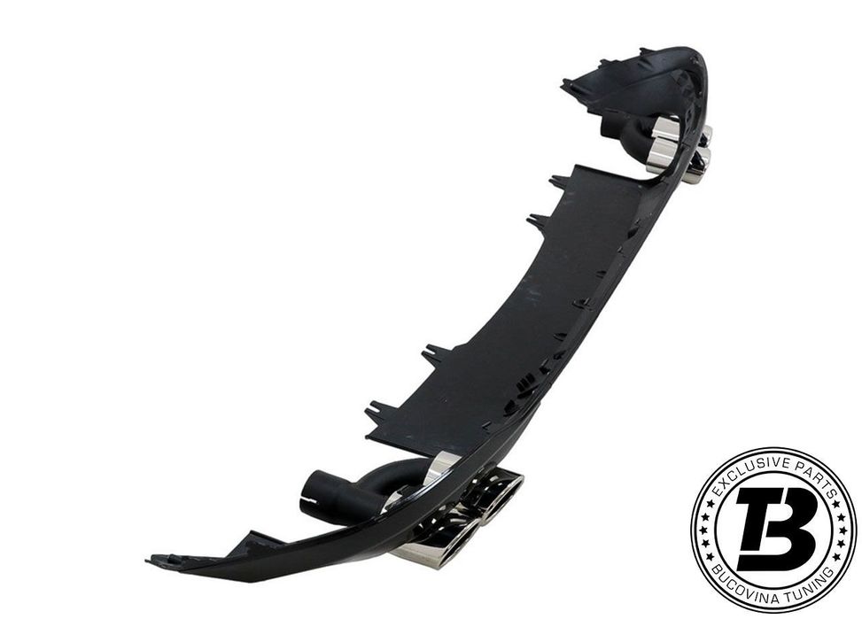 Difuzor Bara Spate cu Ornamente compatibil cu Audi A4 B9 RS4 Design