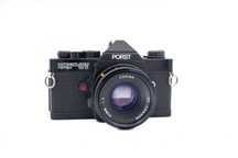 Aparat foto film Porst Reflex Compact OV cu obiectiv Cosina 50mm f2