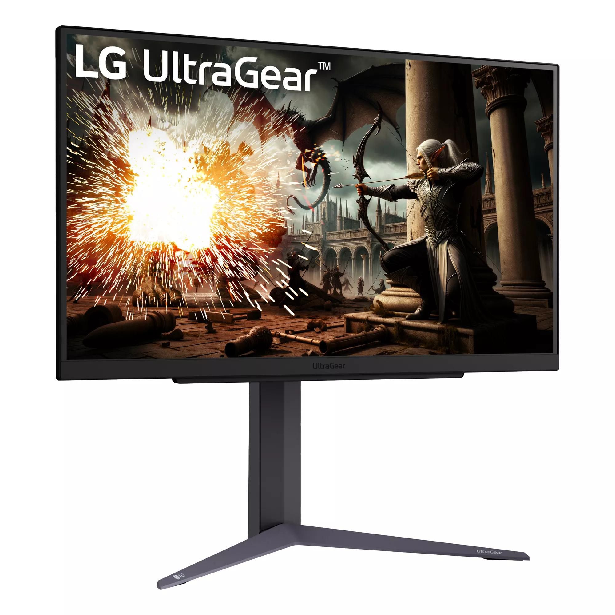 2K Игровой монитор QHD LG UltraGear 27GS75Q-B 27” IPS 180Hz 1ms