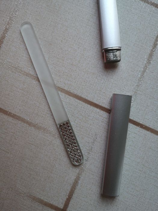 Вечна пила за нокти - стъклена с кристали swarovski