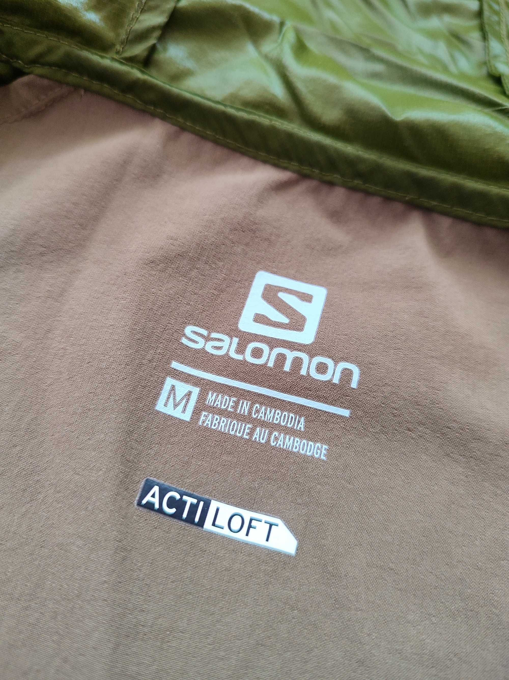 Salomon - Ветровка, яке, размер М,  улта-лека 150 грама.