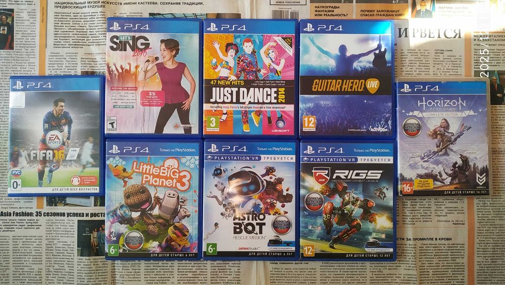 Игры на Sony Playstation 4 ps4 games