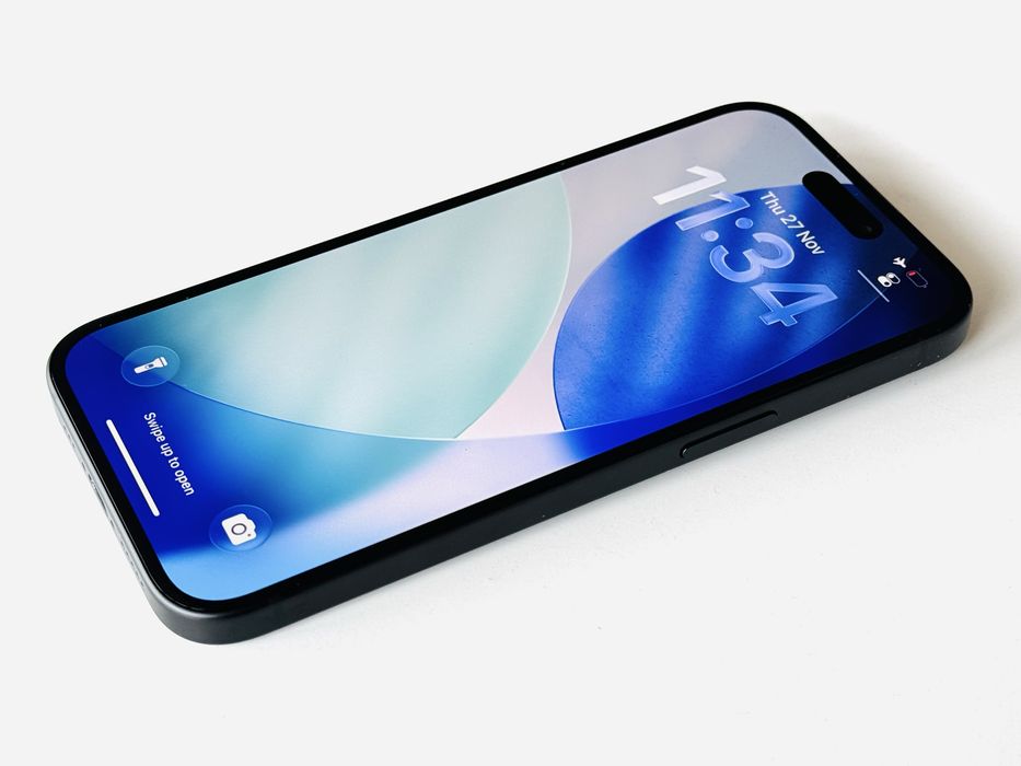 НОВ! Iphone 15 128GB Black 100% Батерия! Гаранция 6 месеца