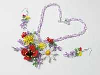 Reducere! Seturi handmade flori, modele maci, liliac, lalele, unicat