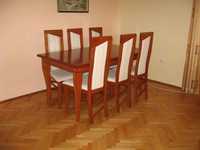 Разтегателна маса със столове +столове и табуретки