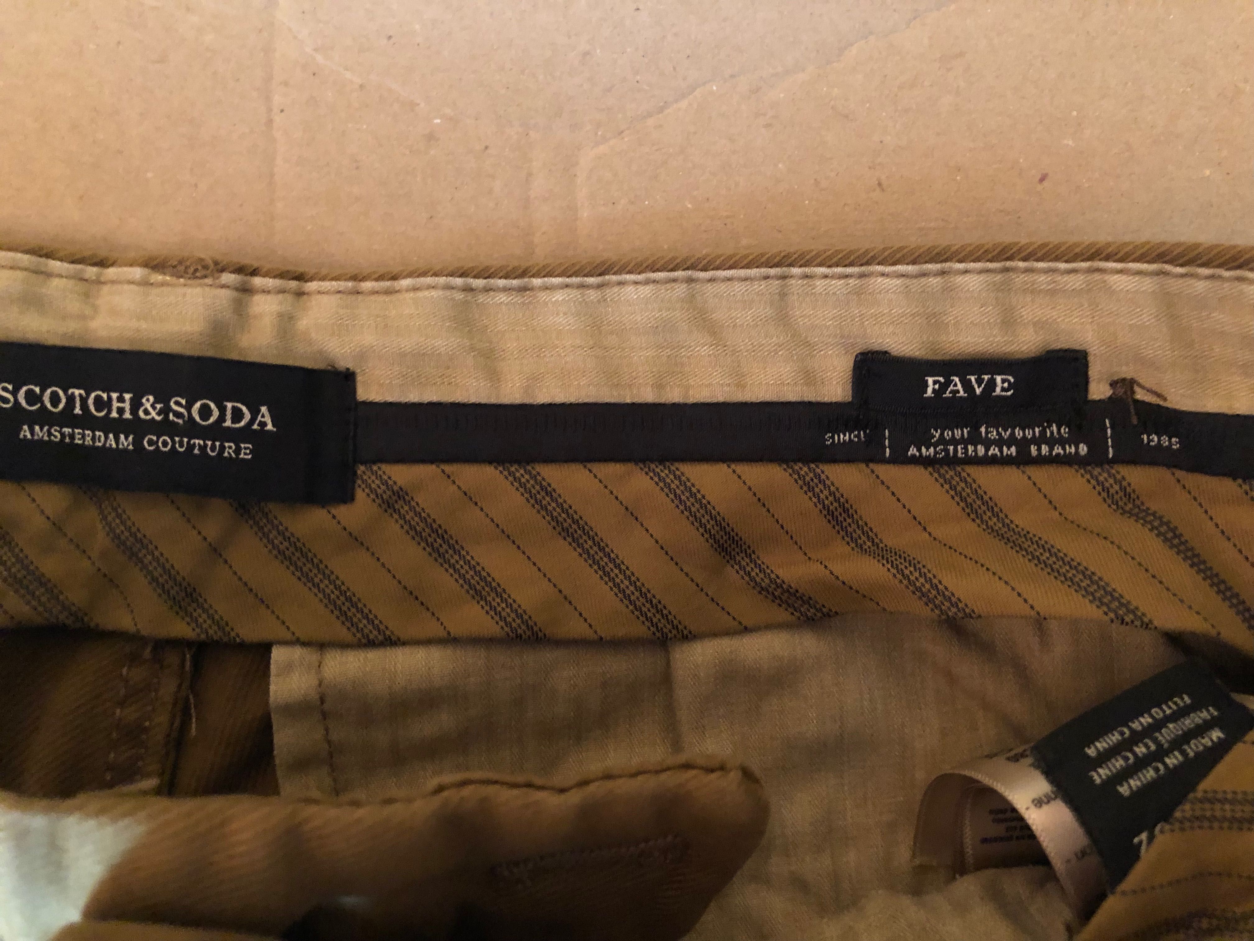 НОВИ Scotch & Soda Pants ОРИГИНАЛНИ мъжки панталони - 31