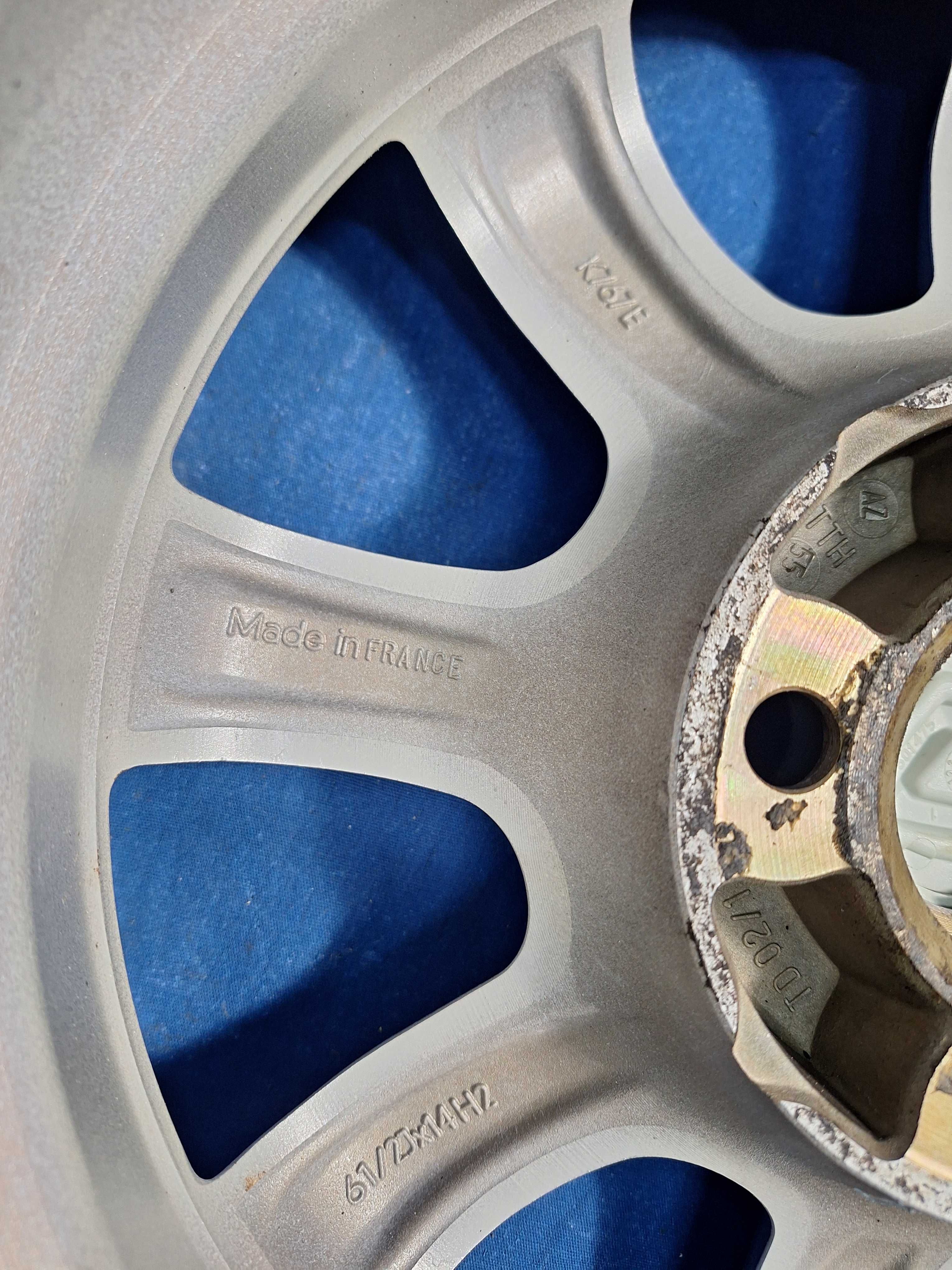 Jante Aliaj 4x100 14'' OEM Renault Twingo Dacia Clio CA NOI 6.5J ET 23