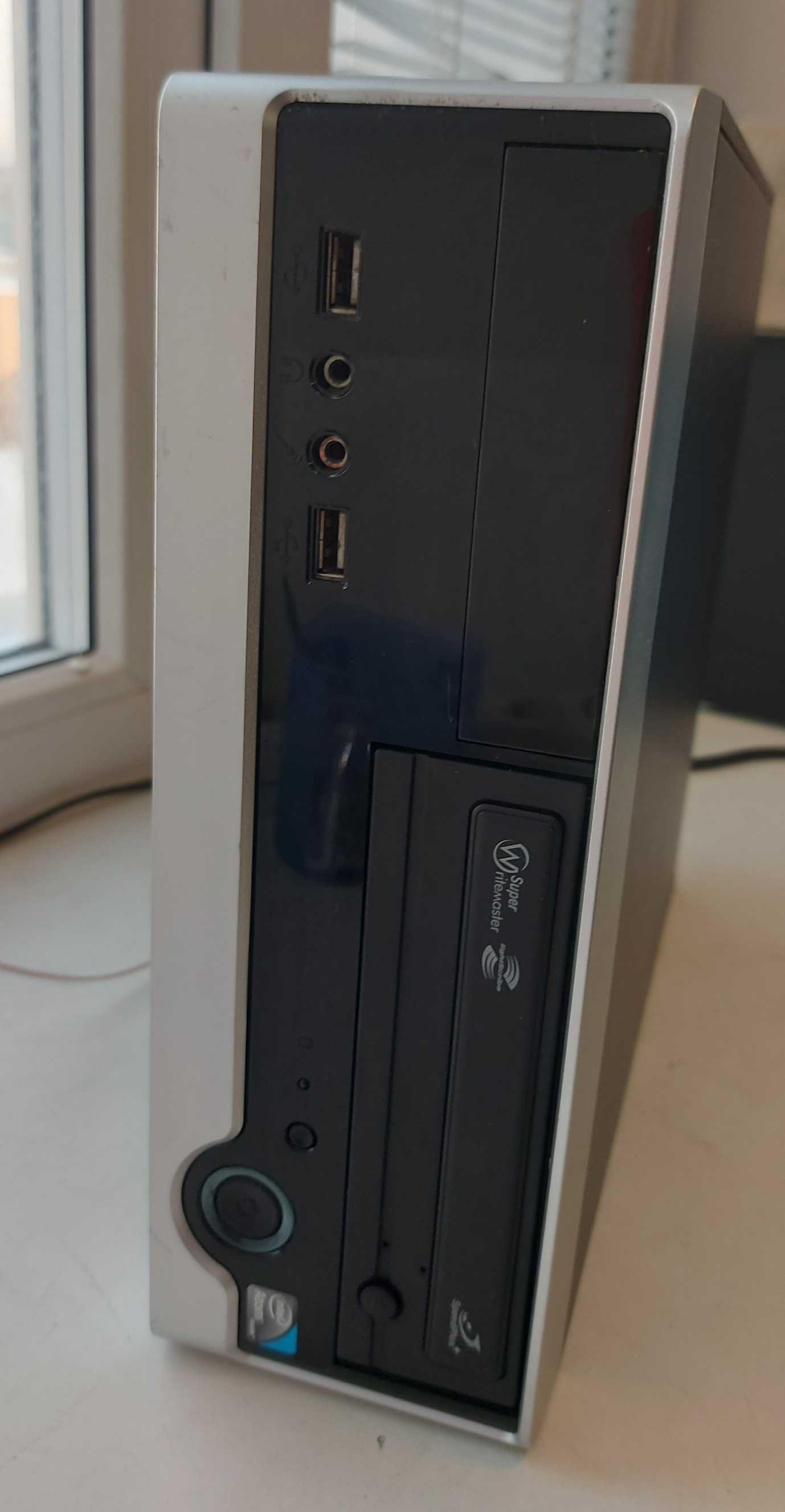 Корпус Minitower Foxconn RS233 (H) Mini-ITX без БП