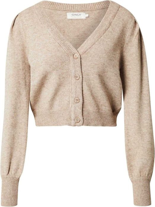 Cardigan scurt femei Only XS - crem / bej
