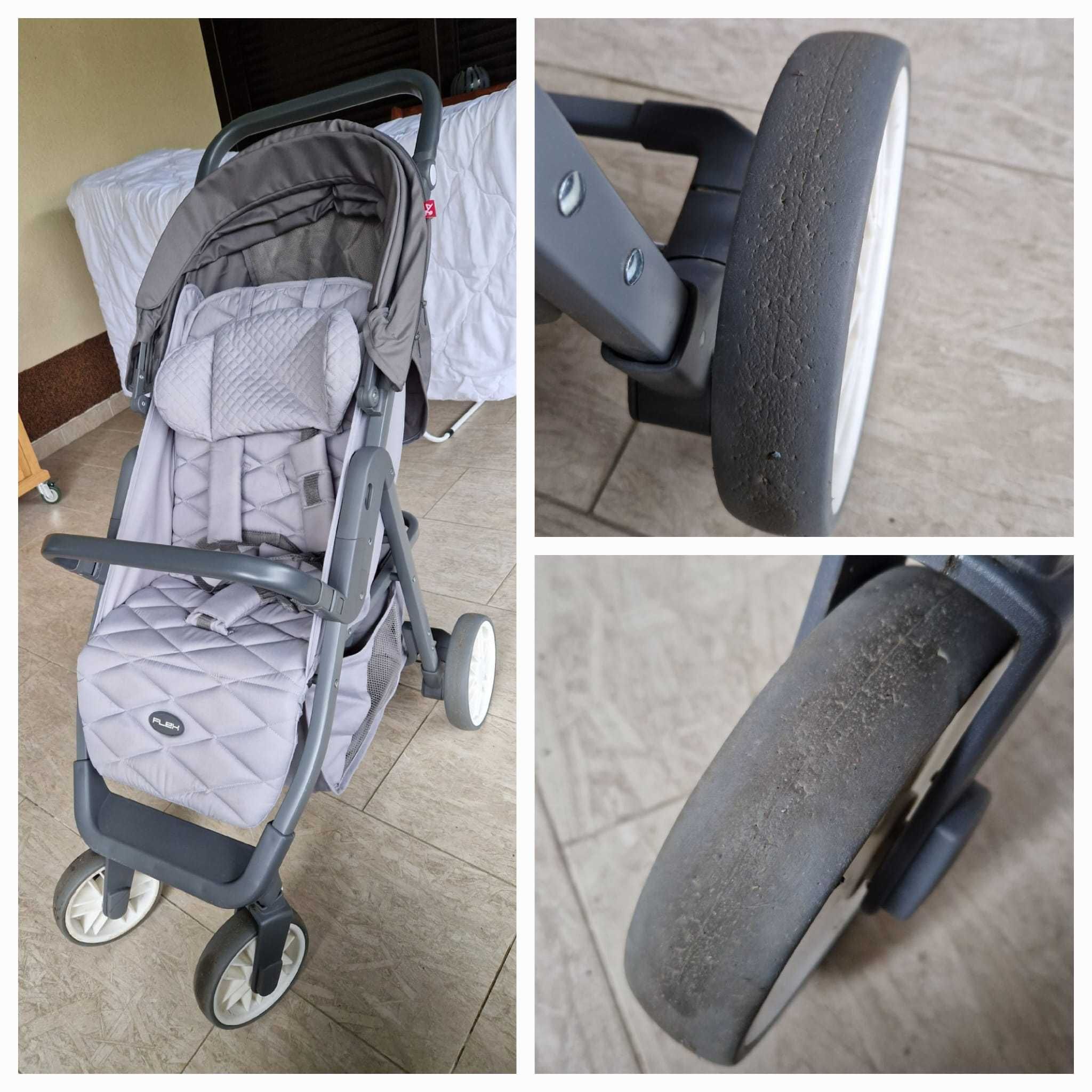 Carucior Euro-Cart FLEX,22kg,0-36luni,garantie,husa ploaie+iarna