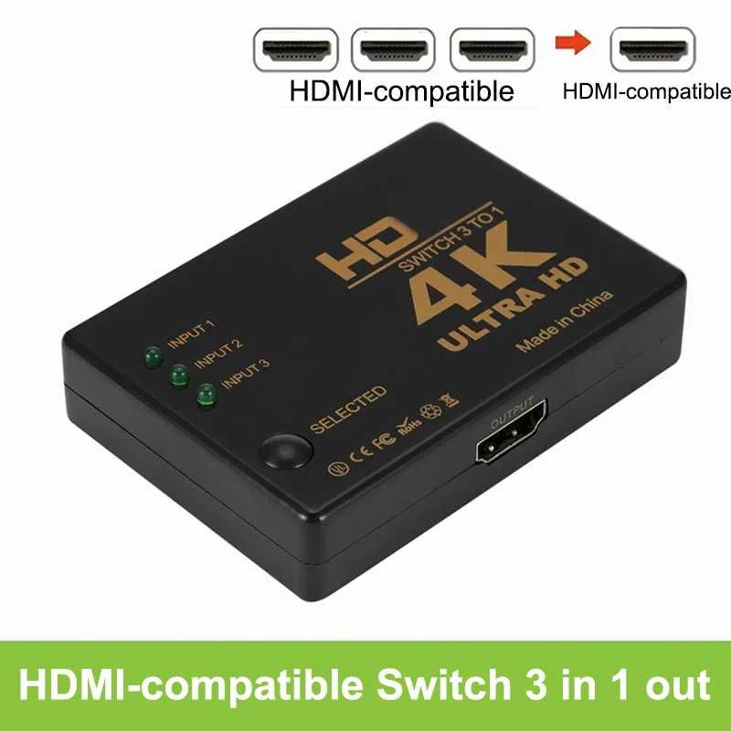 Switch Splitter HDMI Ultra HD 4K - Nou - garantie