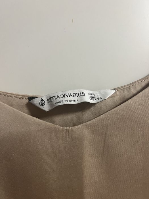 Top satin/ camizol stradivarius