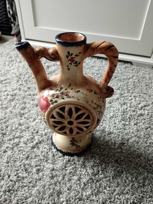 Maiolică veioză carte