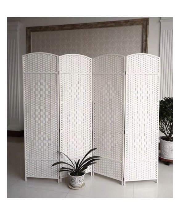 ширма белая 4 секции новая