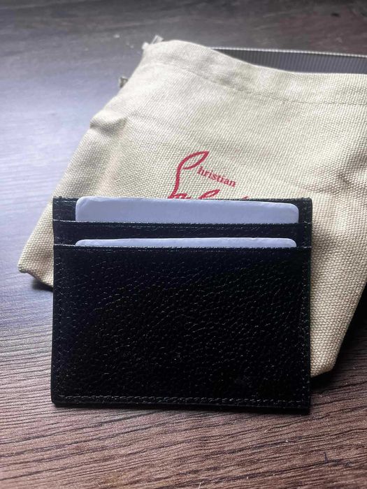 Портфейл / Картодържач Christian Louboutin кожен