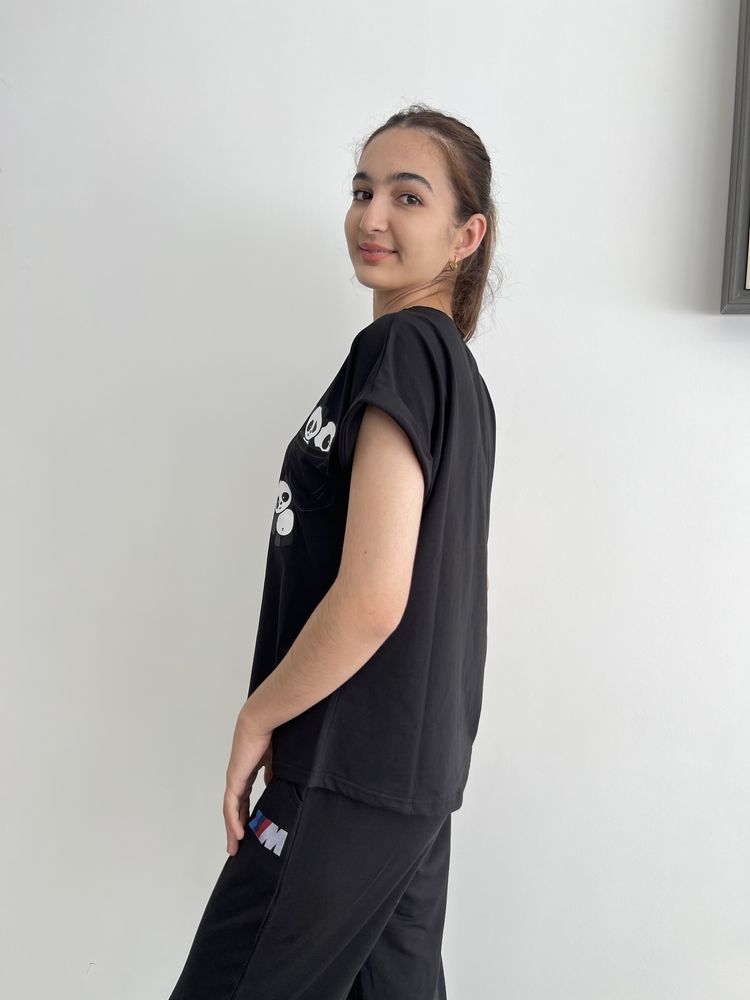 Ayollar oversize(standart o’lcham) fudbolkasi, XB laykrali