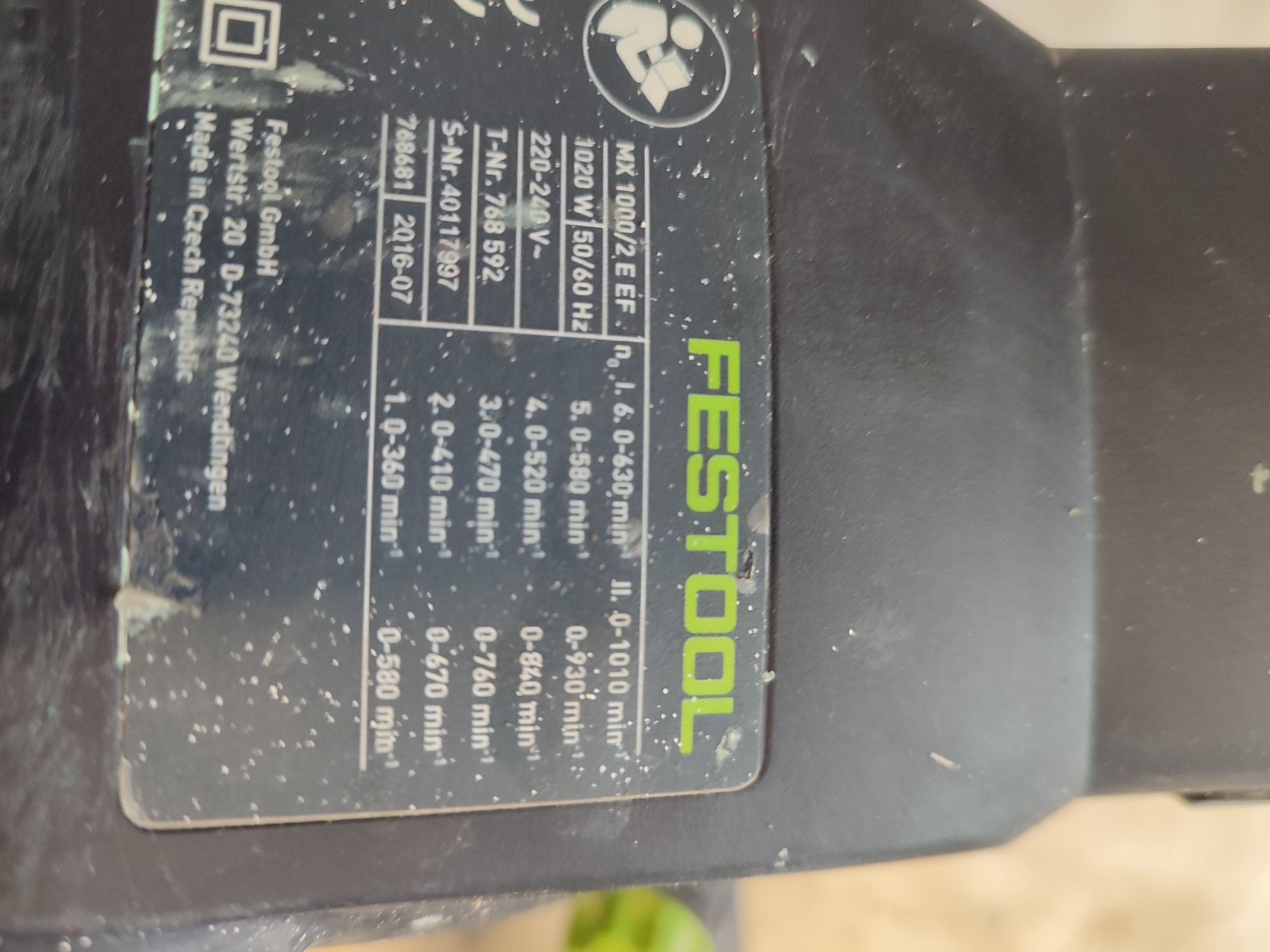 Amestecător festool mx1000/2 e ef