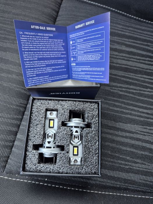 Bec led H7, 400% mai puternice, canbus