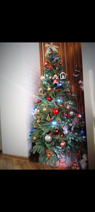 Голубая ёлка. 180 см