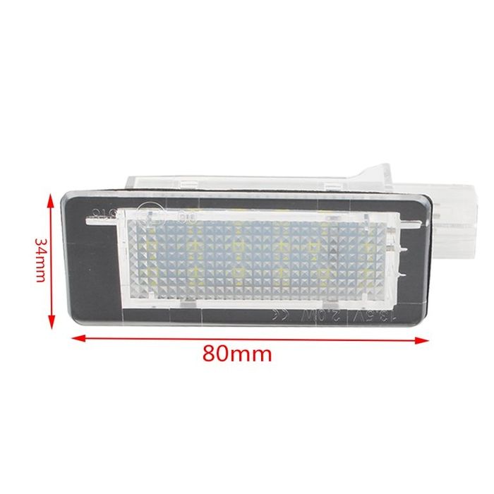 Set becuri lampi led numar Dacia Duster Logan Lodgy Renault Scenic
