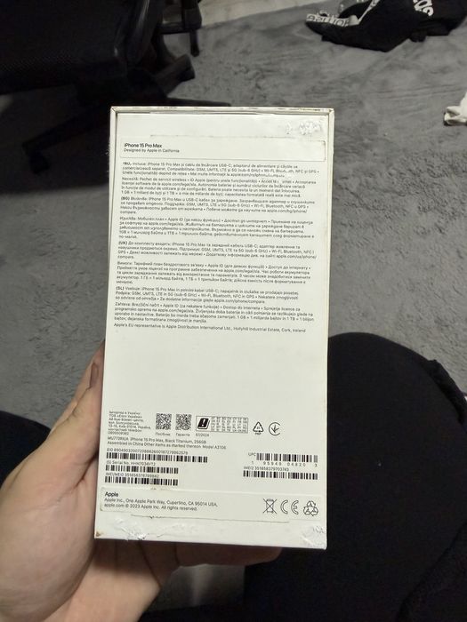 Vand iphone 15 pro max 256gb