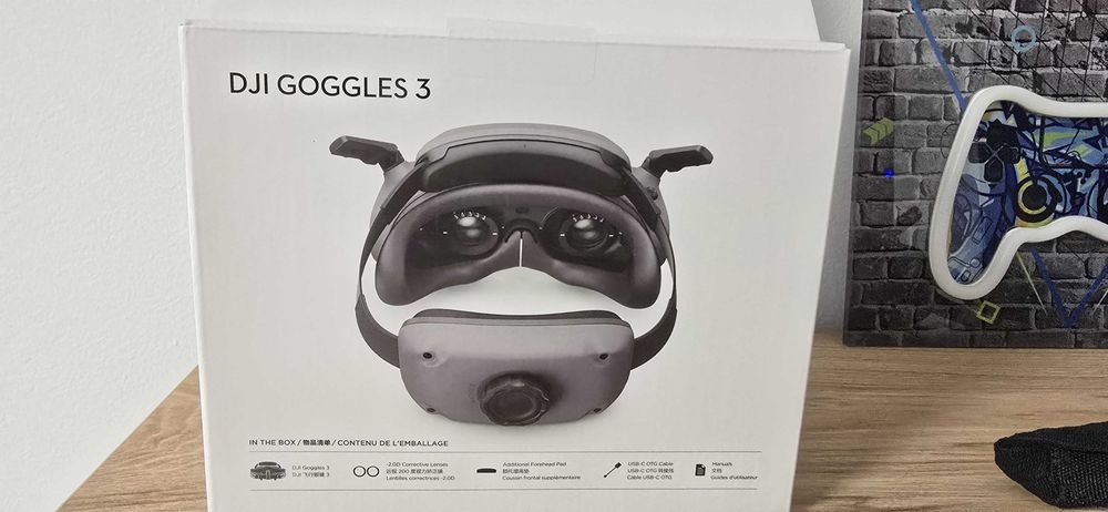 Vând DJI Goggles 3 – Ca noi, folosite doar de 3 ori