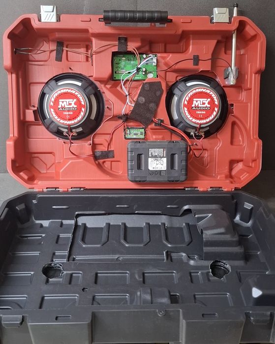 Radio,bluetooth,usb Parkside 2x60 wati