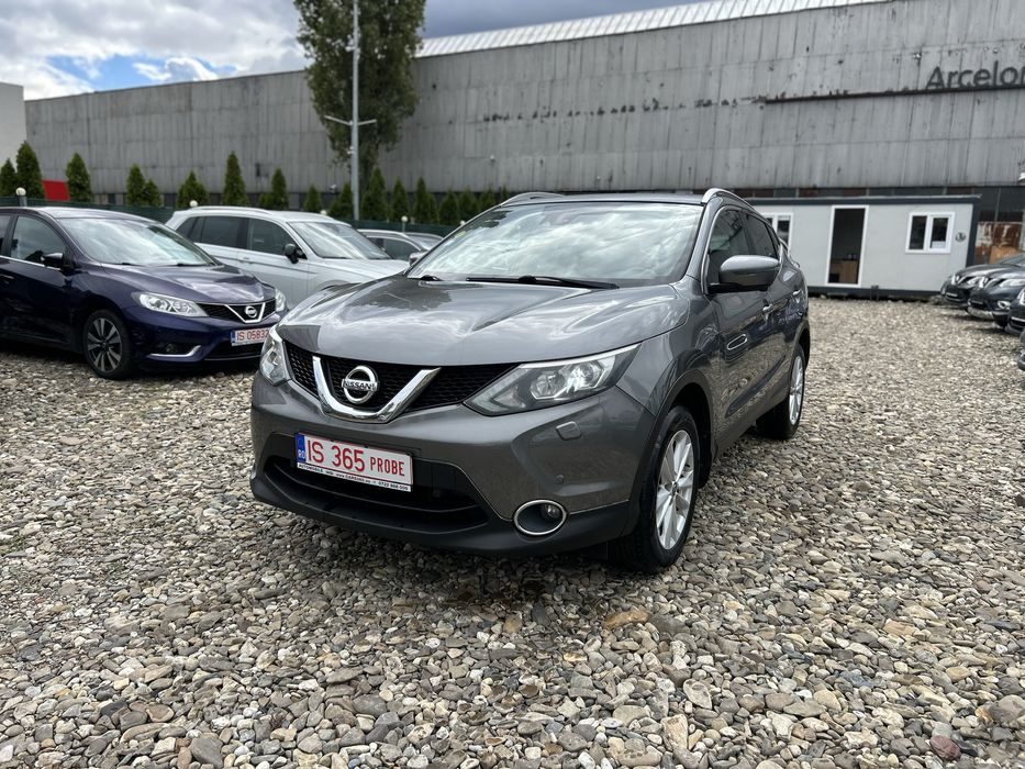 Nissan Qashqai Tekna 1.6dci euro 6, full led, dezghetare parbriz, rate