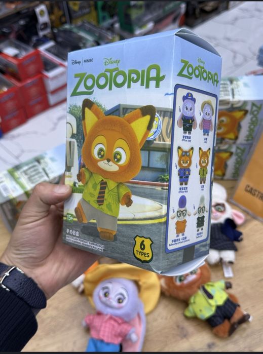 Зверополис лабубу Miniso