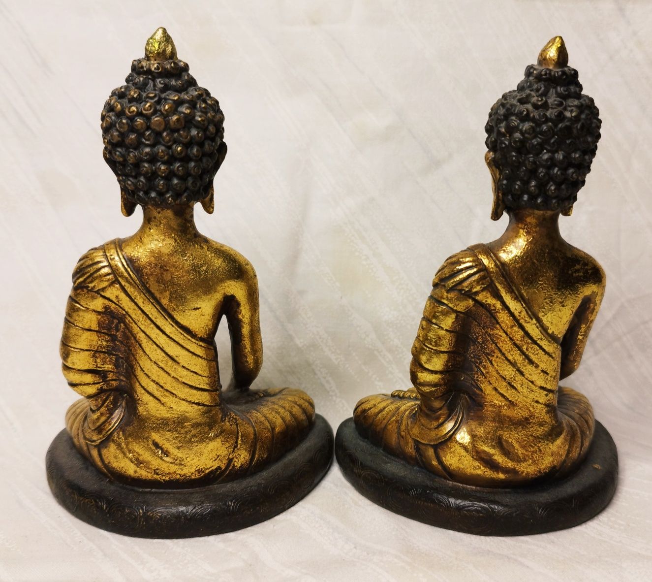 Figurine decorative Zeul Budha Colecția Leonardo, din rășină, 14,5cm.