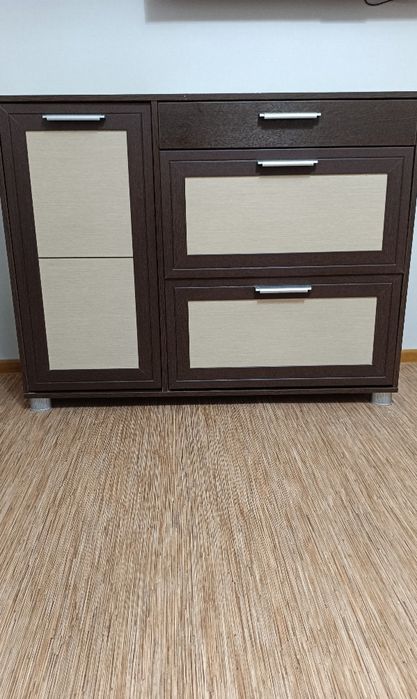 Обувник с зеркалом