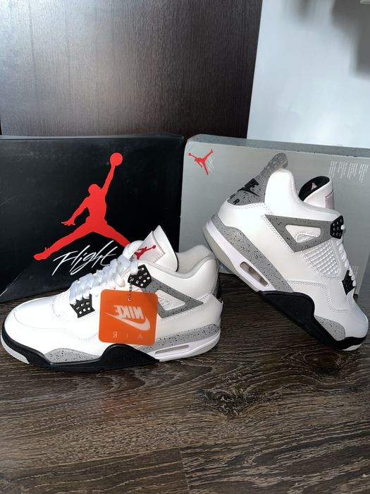 Jordan 4 Retro „white cement”