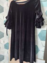 Rochie dama stare buna catifea neagra36s