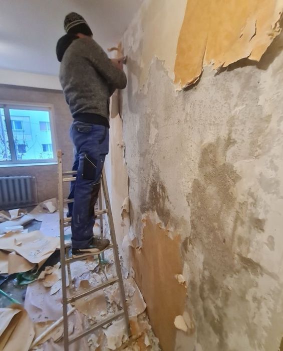 Demolari : case/pereți ,Decopertari : gresie/faianța, Transport Moloz