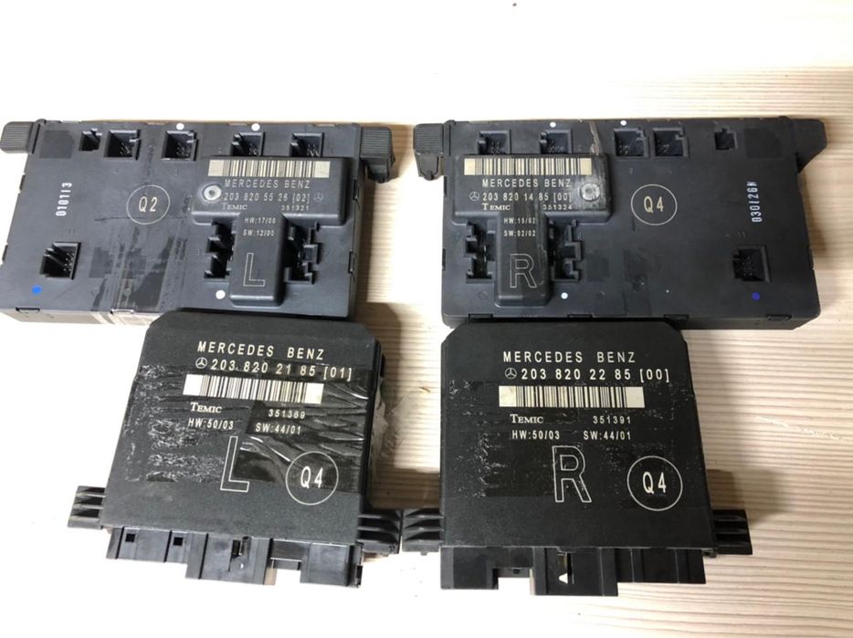 Блок комфорта двери w463 w203