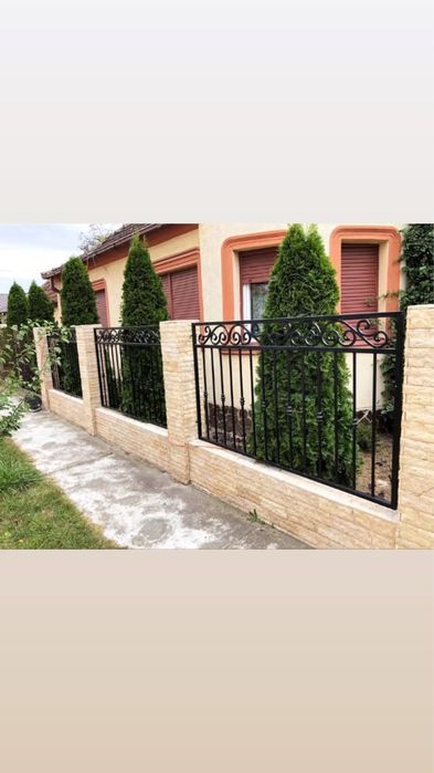 Confecții metalice și garduri forjate
