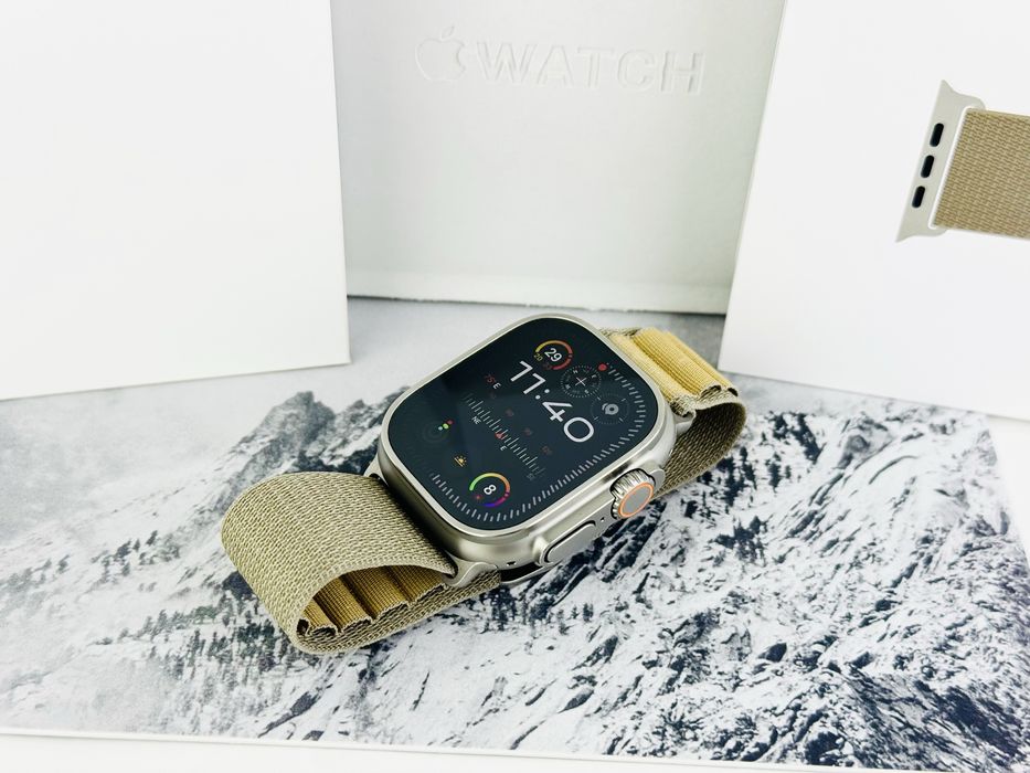 НОВ! Apple Watch Ultra 2 49mm Cellular Titanium 2г. Гаранция!