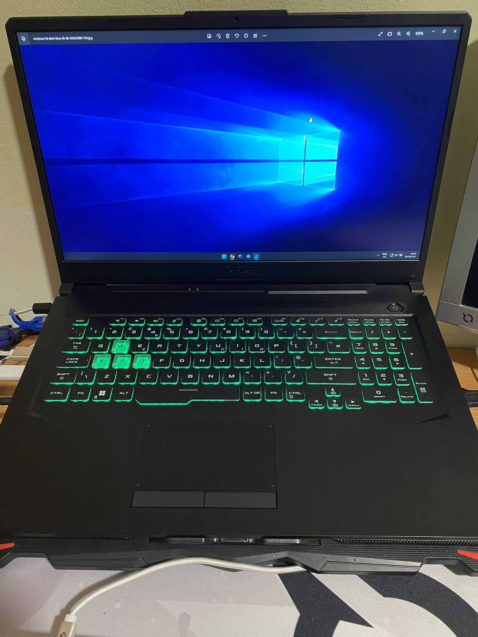 Laptop Gaming ASUS TUF Gaming F17 FX706HE, i5-11400H, RTX 3050Ti 4GB