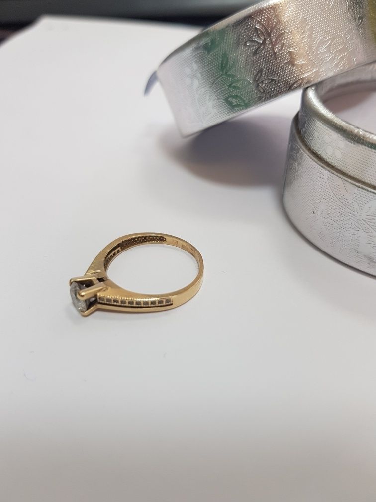 Inel logodna 14k(cdc)staramanet