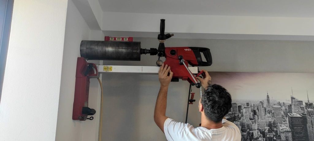 Servicii carotaj  carota gaura  hota centrala aerisire servicii ser