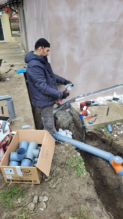 Interventii in instalatii sanitare, termice, apometre, incalzire.