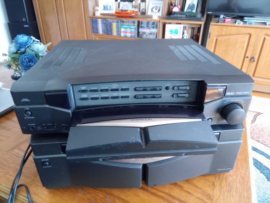 Vand amplificator Kenwood M-A100 si preamplificator Kenwood C-V150