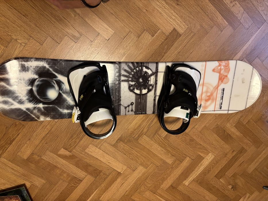 Детски сноуборд с автомати wedze 106 см