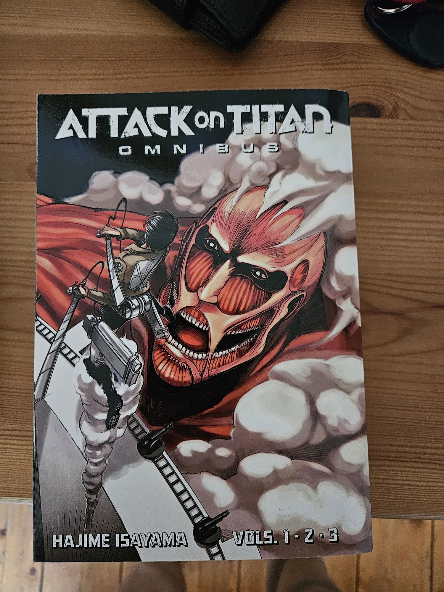 Attack on titans omnibus vol 1 manga