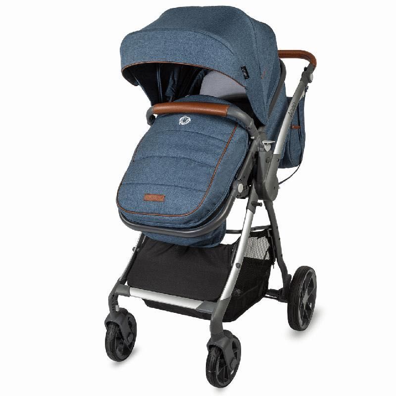 Carucior transformabil 3in1 Coccolle Acero Jeans