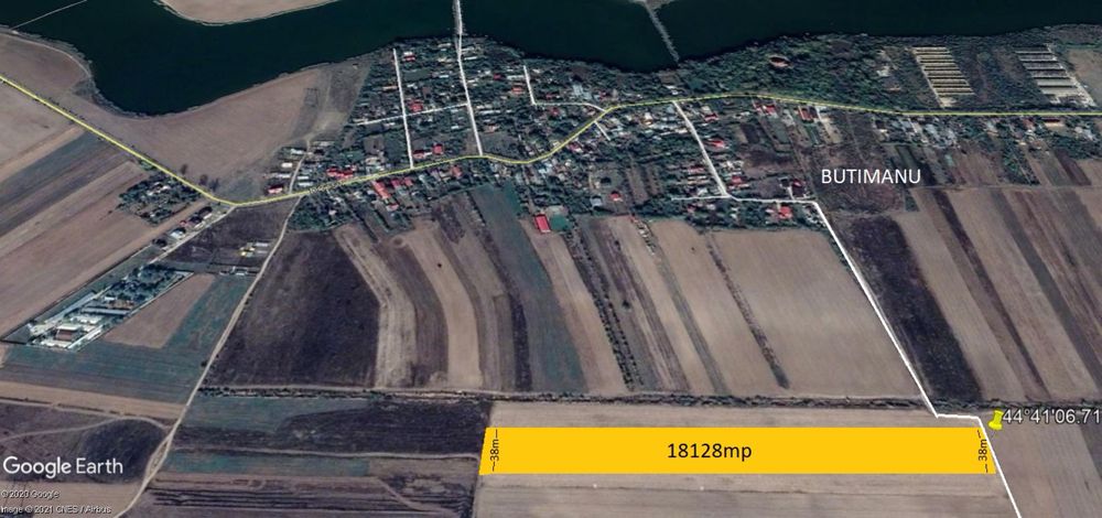 Teren extravilan Butimanu, Dâmbovița