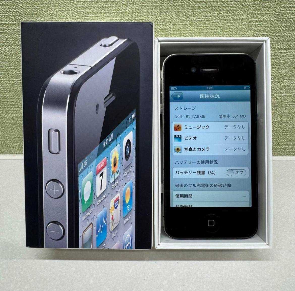 iPhone 4, 32gb Black c гарантии