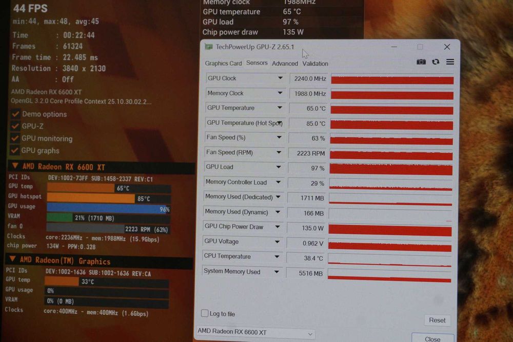 Видеокарта GPU RX 6600 XT 8GB Gigabyte AMD RADEON / Вкл.ДДС