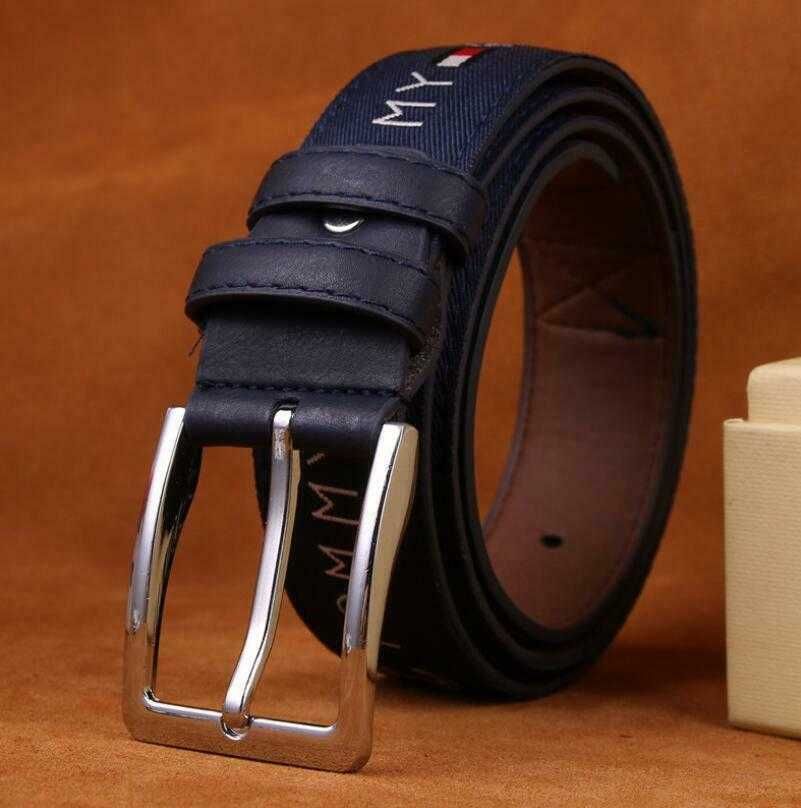 Curea negru/maro Tommy Hilfiger. Marime M. Noua ambalata!