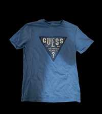 Tricou albastru Guess